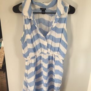 Light Blue/White Summer Dress